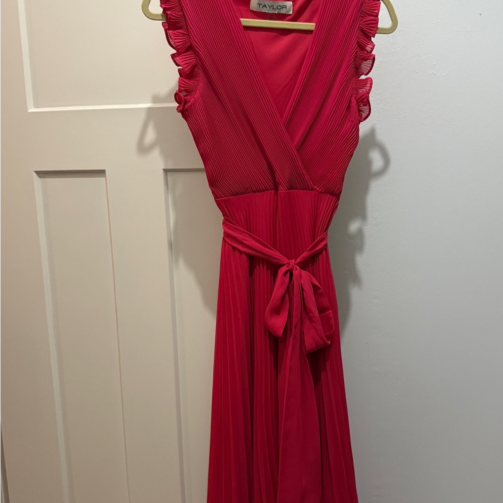 Taylor Women's Vibrant Pink Maxi Dress